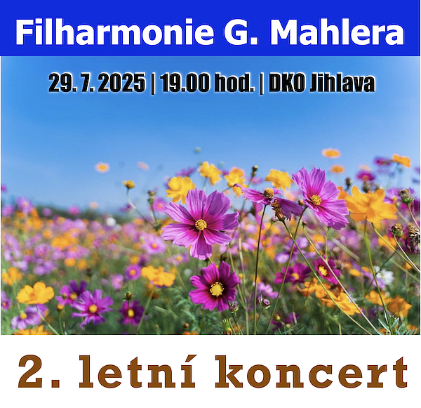 2. letní koncert - Filharmonie G. Mahlera