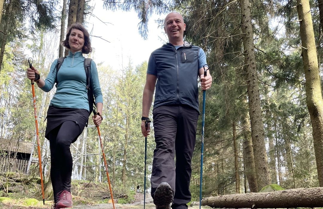 Minikurz nordic walking v Jihlavě