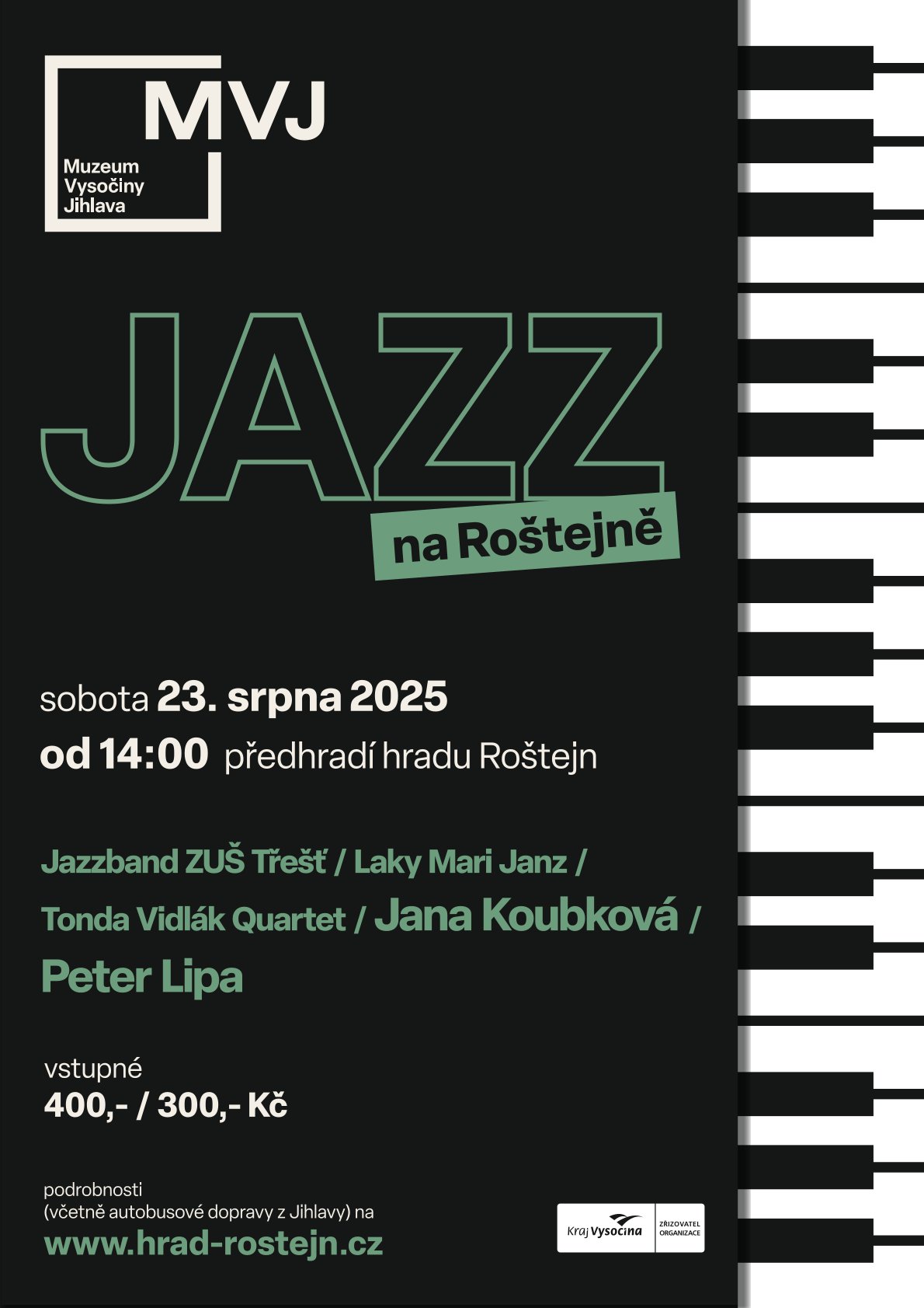 Jazz na Roštejně 2025