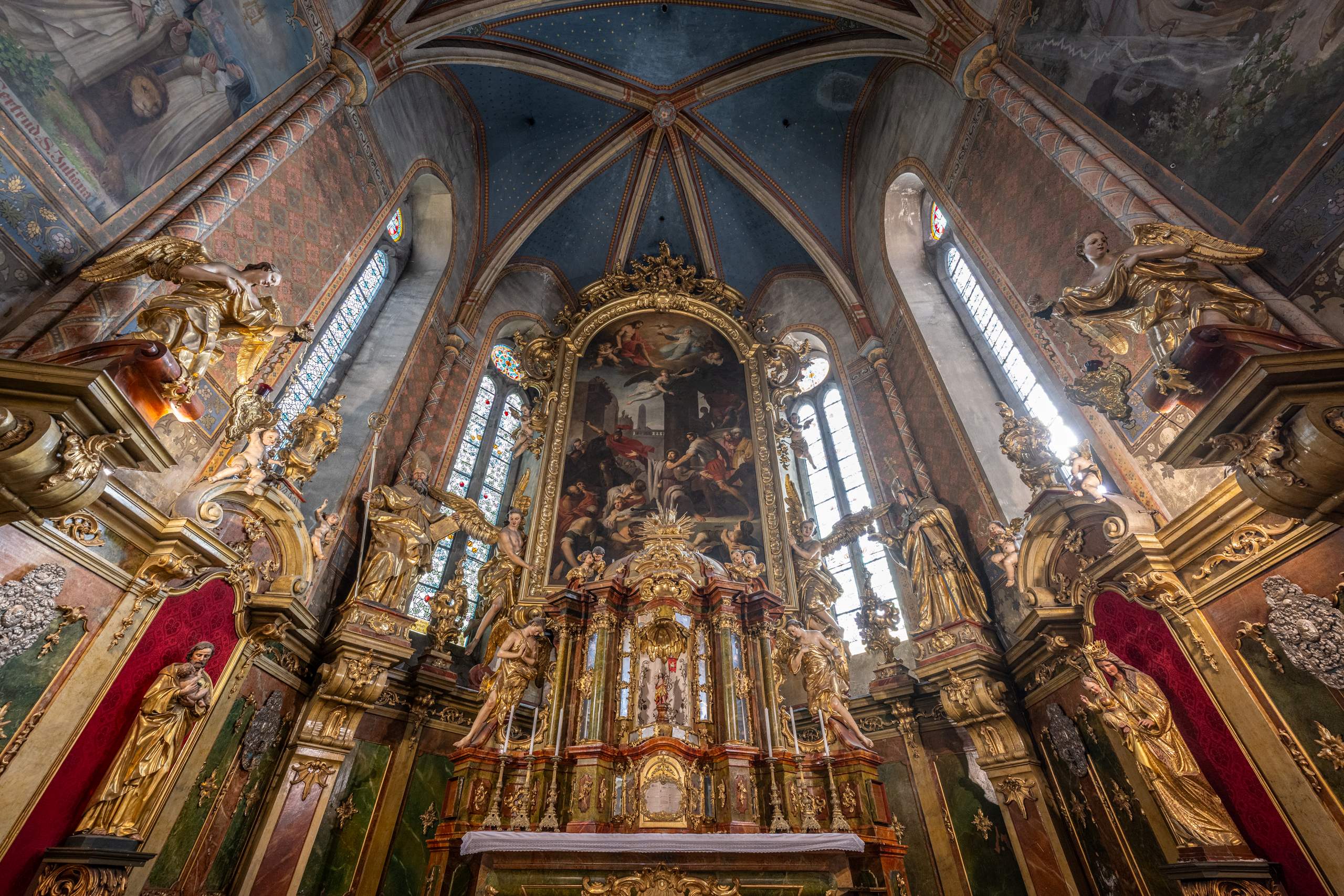 Komentovaná prohlídka gotických krovů v kostele svatého Jakuba Většího