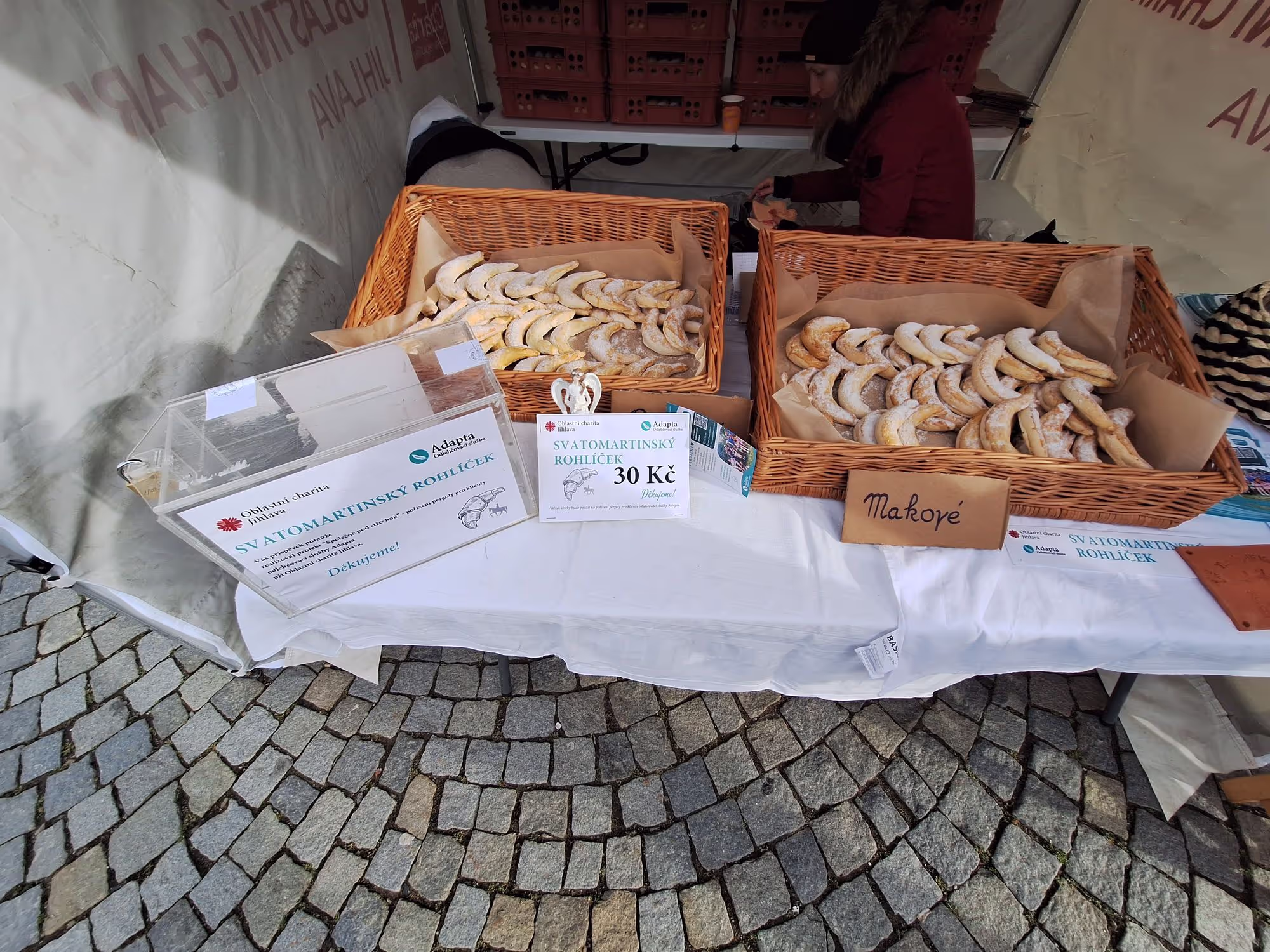 Dobrovolná sbírka: Svatomartinský rohlíček