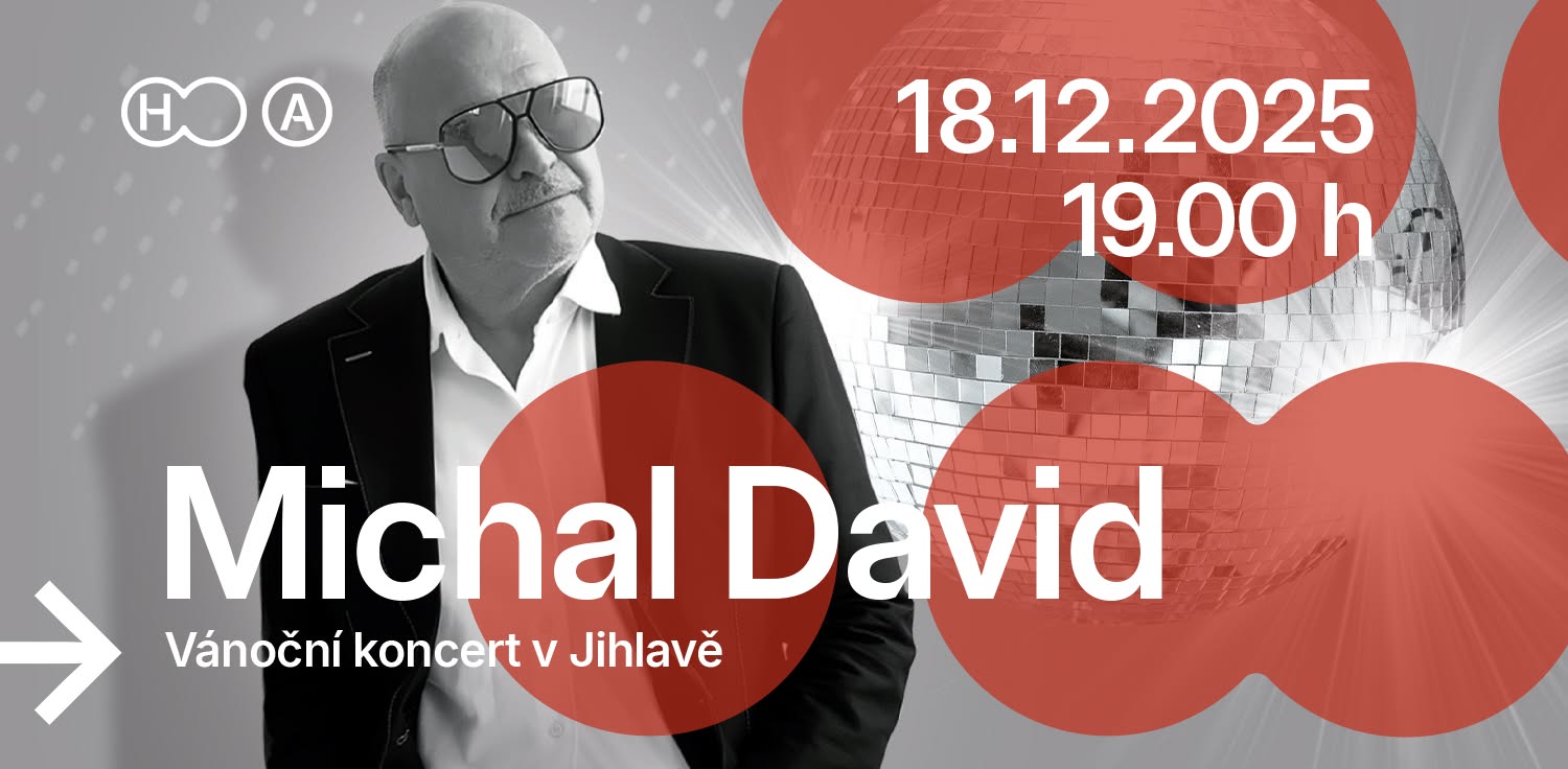 Michal David v Jihlavě - Vánoční koncert 2025