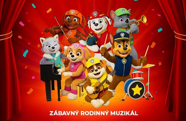 Muzikál Tlapkové patroly - ZRUŠENO