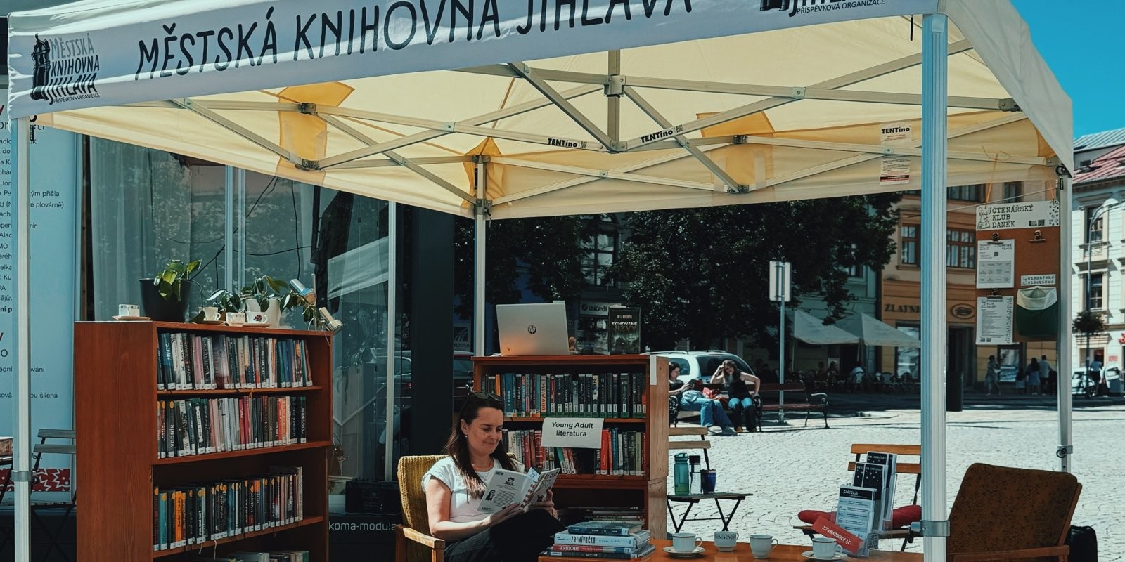Léto s knihovnou: literatura a odpočinek v centru města