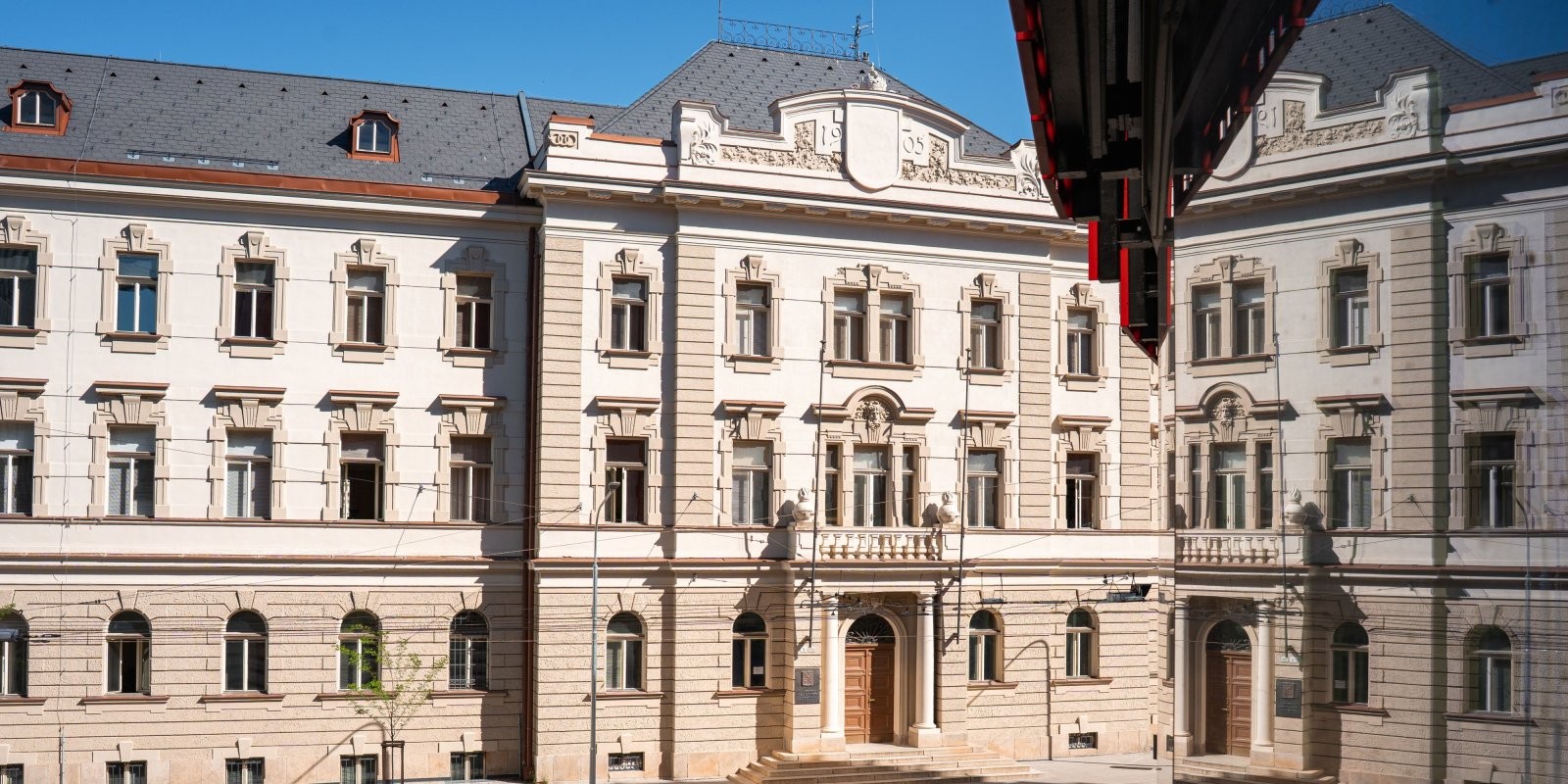 Interiéry vysoké školy polytechnické Jihlava