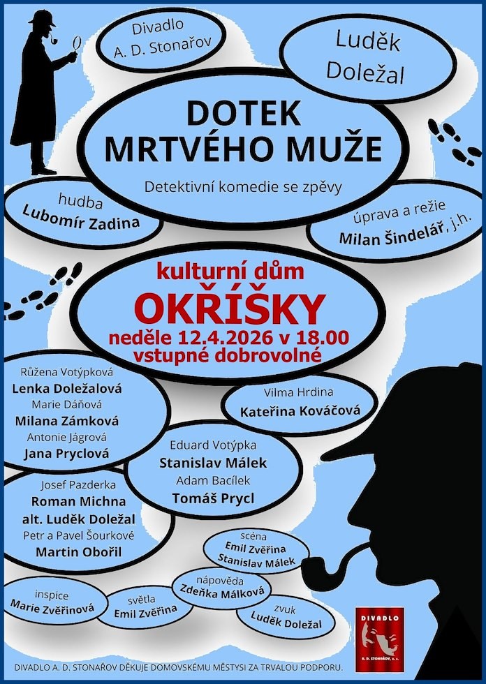 Divadelní představení "Dotyk mrtvého muže"