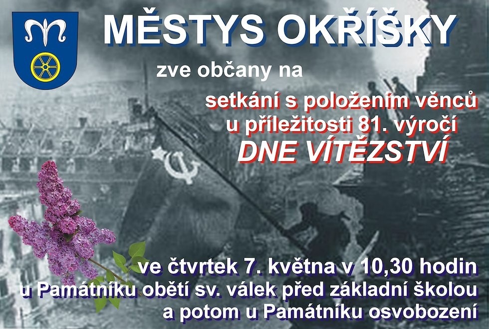 Položení věnců u příležitosti 81. výročí Dne vítězství