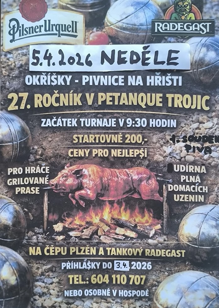 27. ročník turnaje v petanque trojic