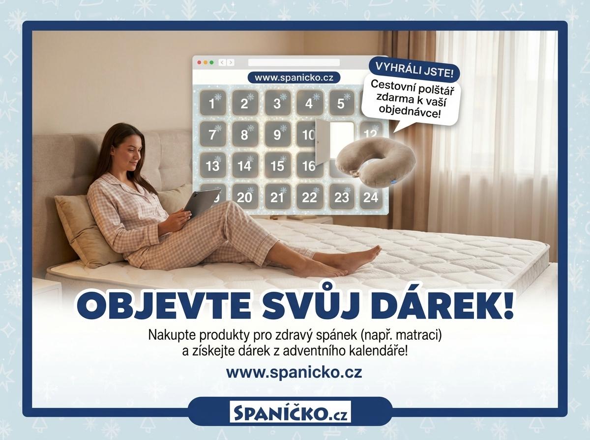 SPANIČKO adventní kalendář plný slev