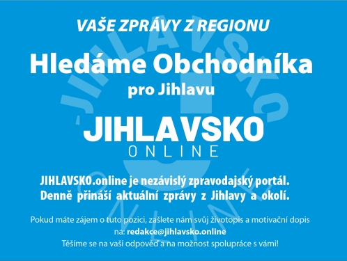Hledáme Obchodníka pro Jihlavu
