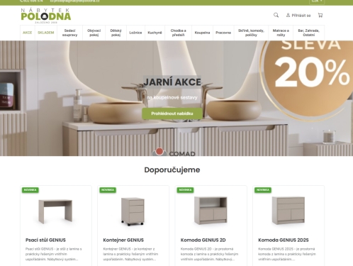 Nábytek Polodna - Nový - Přehledný Web