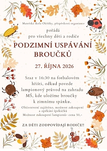 Podzimní uspávání broučků