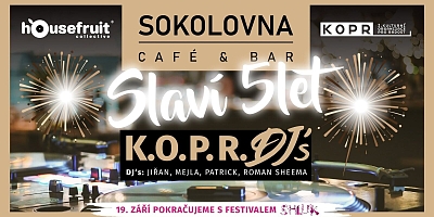 Sokolovna slaví 5 let!