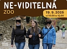 Když zoo na chvíli přestane být o vidění.  Ne-viditelná zoo ukáže svět zvířat jinými smysly