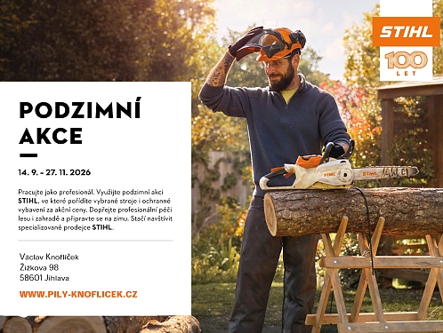 STIHL Podzimní akce - Václav Knoflíček Jihlava