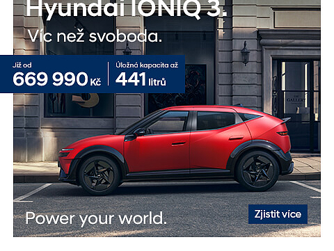 Hyundai IONIQ 3: elektromobilita pro každý den přijíždí do SVA Cars