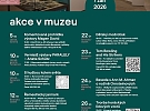 Program akcí Muzea Vysočiny Třebíč v září 2026