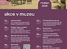 Program akcí Muzea Vysočiny Třebíč v květnu 2026