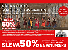 Španělská barokní opera Válka obrů se slevou 50%