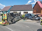 Drama na I/38: Srážka se záchrankou zablokovala centrum Stonařova!