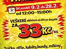 PIŠKŮTEK VYPRODÁVÁ VŠE za 33 KČ