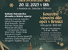 ČESKÁ MŠE VÁNOČNÍ\ JAKUB JAN RYBA (1765–1815)\ 20. 12. 2025 v 18h\ v kostele sv. Jakuba v Brtnici