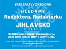 Hledáme Redaktora, Redaktorku