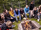Dětští zastupitelé si opekli špekáčky se zástupci města