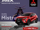Nové Mitsubishi ASX S MIMOŘÁDNÝM ZVÝHODNĚNÍM v nabídce SVA CARS s.r.o.