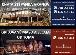 Chata Štěpánka Vranov Bítov