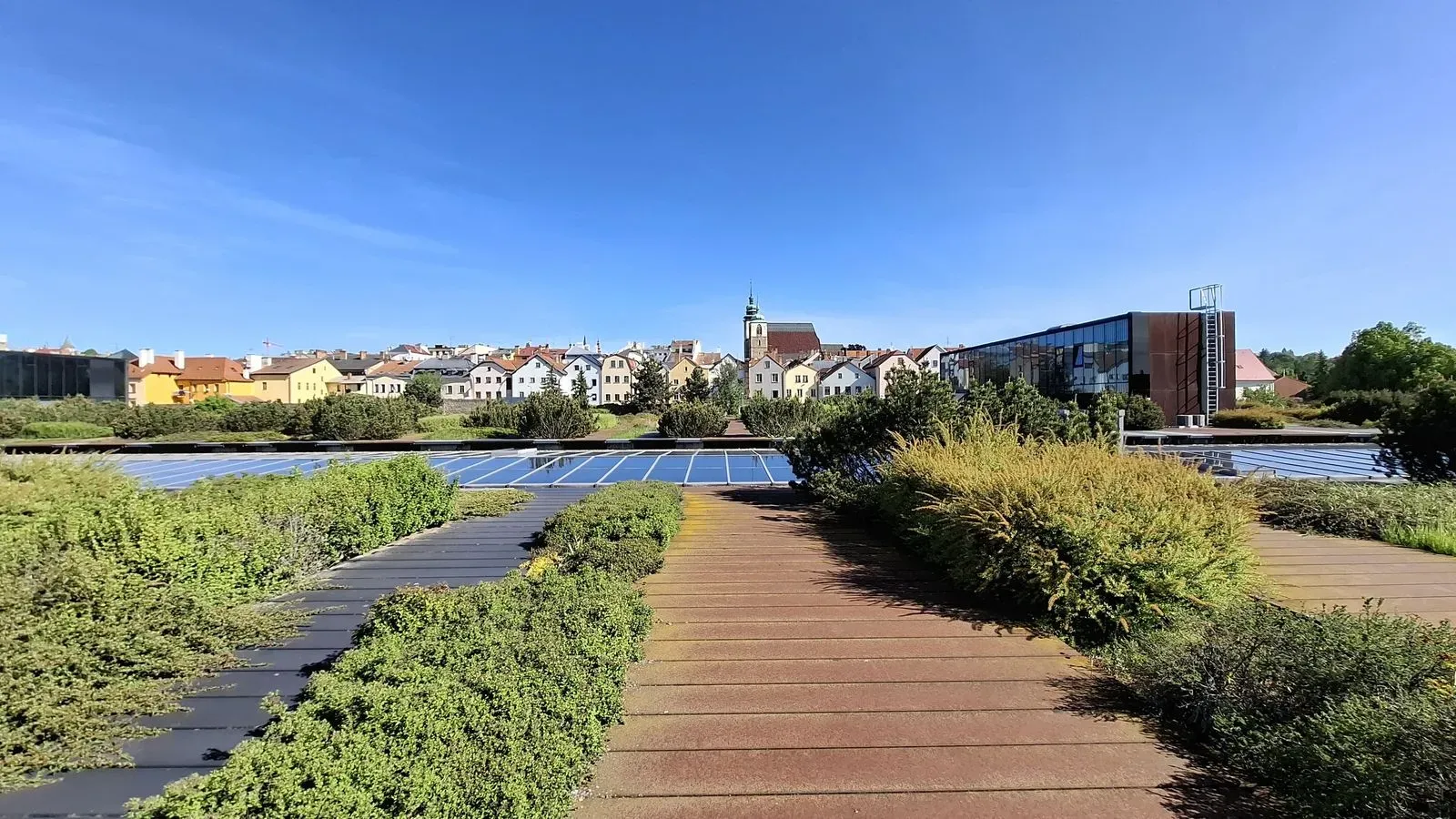 Komentovaná prohlídka - Po střeše Cityparku za krásami jihlavských výhledů