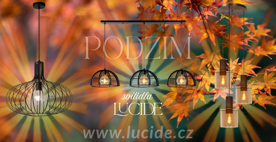 svítidla na podzim